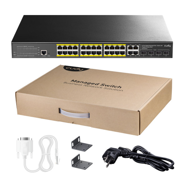 Коммутатор Cudy GS2028PS4-300W