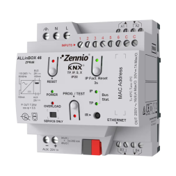 Многофункциональное KNX-устройство Zennio ALLinBOX 46 (ZPR46)