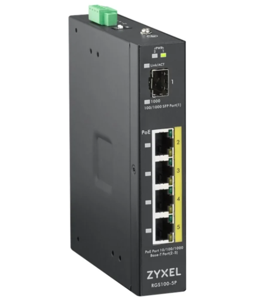 Коммутатор Zyxel RGS100-5P