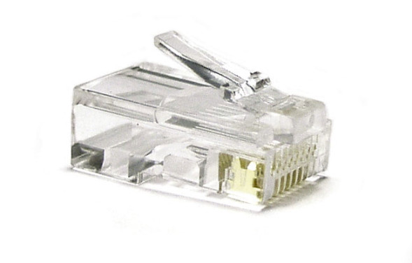 Коннектор Hyperline PLUG-8P8C-U-C6-100 (RJ45, CAT.6, 100 шт.)