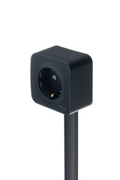 Кабель-канал Systeme Electric Multiset IMT20120BK (20x12 мм, арочный, цвет антрацит RAL 7021, 2 метра)