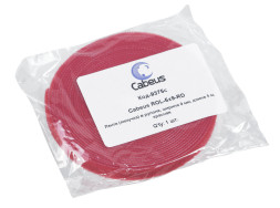 Лента-липучка Cabeus ROL-5x9-RD (9375c) (0.9 x 500 см, красная)