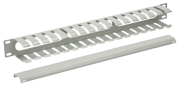 Органайзер кабельный Cabeus JB07-1U-GY (7114c)