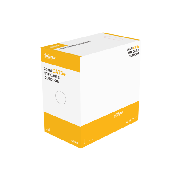 Кабель Dahua DH-PFM920-5EU (U/UTP, CAT.5E, PE, 305 м, черный, уличный)