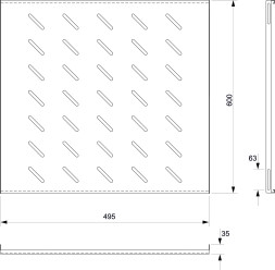 Полка Cabeus SH-J018-FC-800m (7166c)