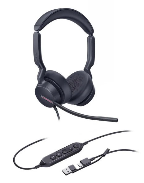 Гарнитура Yealink UH46 Dual UC USB-C/A