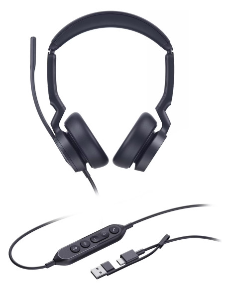 Гарнитура Yealink UH46 Dual UC USB-C/A