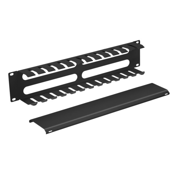 Органайзер кабельный Cabeus JB07-2U-BK (8644c)