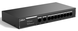 Коммутатор Dahua DH-SG1010LP (10 x RJ45 1G, PoE 65 W)