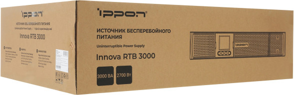 ИБП Ippon Innova RTB 3000 (2028480) (online, однофазный, 2700 Вт) 