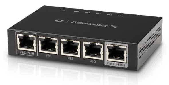 Маршрутизатор Ubiquiti EdgeRouter X (ER-X)