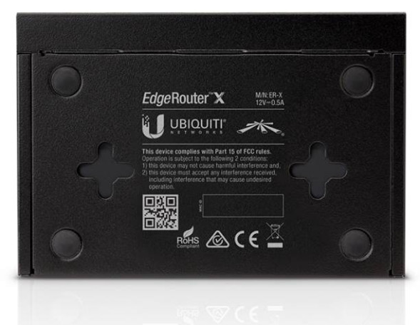 Маршрутизатор Ubiquiti EdgeRouter X (ER-X)