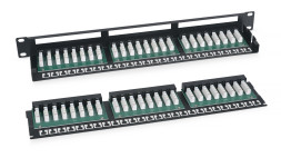 Патч-панель Cabeus PLHD-48-Cat.5e-Dual (7487c)