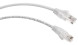 Патч-корд Cabeus PC-UTP-RJ45-Cat.5e-2m-WH (7677c) (U/UTP, CAT.5E, PVC, 2 м, белый)