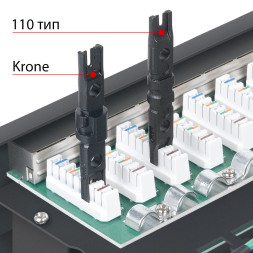 Патч-панель Cabeus PLHD-48-Cat.5e-SH-Dual (8890c)