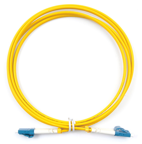 Патч-корд волоконно-оптический Cabeus FOP(d)-9-LC-LC-2m (SM, LC-LC, LSZH, Duplex, 2 м, желтый) (7344c)