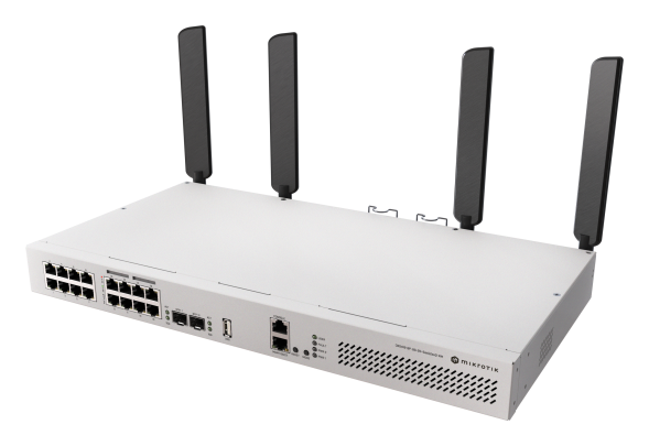 Коммутатор MikroTik CRS418-8P-8G-2S+5axQ2axQ-RM