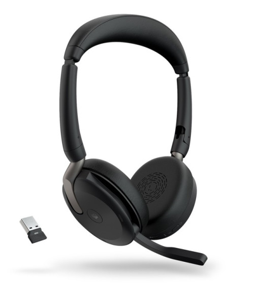 Гарнитура Jabra Evolve2 65 Flex, Link380a MS Sterео