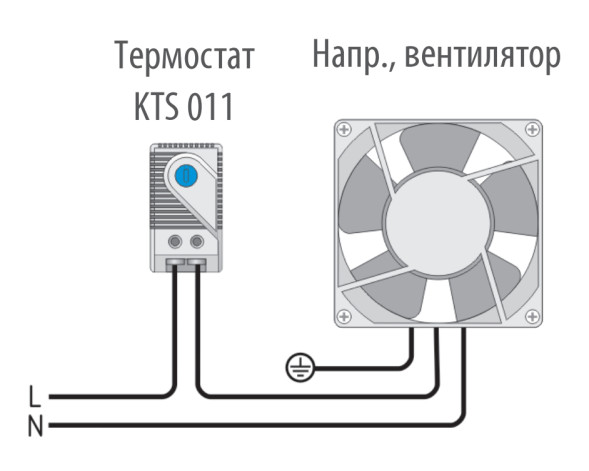 Термостат Cabeus KTS011 (7768c)