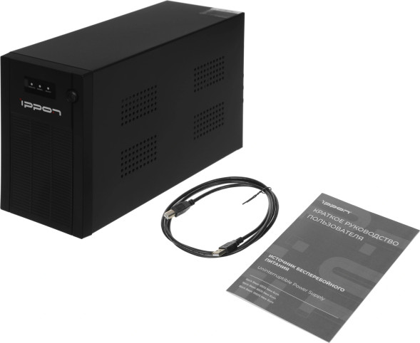 ИБП Ippon Back Basic 1050S New Euro (2095136) (линейно-интерактивный, однофазный, 600 Вт)