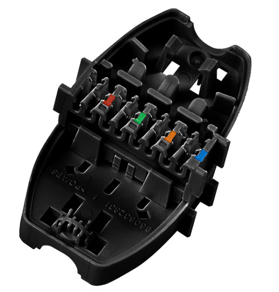Адаптер проходной CommScope Ceiling Connector Assembly 760244061 (IDC-IDC, CAT.6A, UTP, черный)