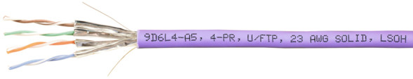 Кабель Siemon 9D6L4-A5 (U/FTP, CAT.6A, LSZH, 305 м, фиолетовый)