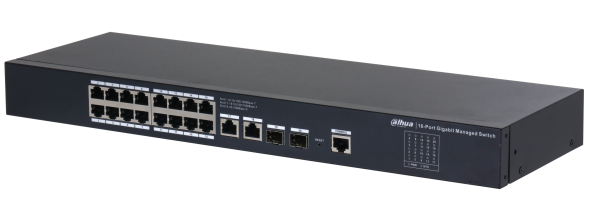 Коммутатор Dahua DH-SG4020 (18 x RJ45 1G, 2 x SFP 1G)