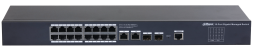 Коммутатор Dahua DH-SG4020 (18 x RJ45 1G, 2 x SFP 1G)