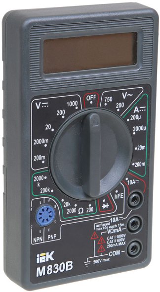 Мультиметр IEK UNIVERSAL M830B (TMD-2B-830)