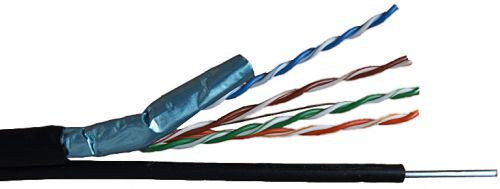 Кабель Neomax NM20041 (F/UTP, CAT.5E, PE, 305 м, черный)