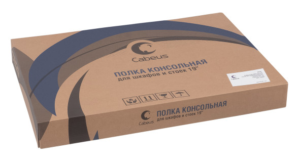 Полка Cabeus SH-J017-1U-315-BK (8626c)