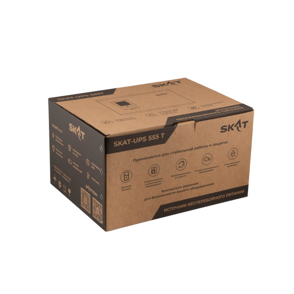 ИБП Бастион SKAT-UPS 555T (4545) (линейно-интерактивный, однофазный, 300 Вт)