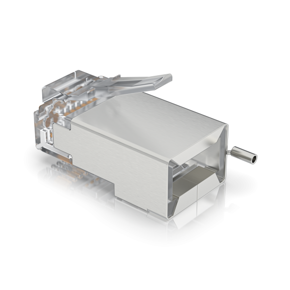 Коннекторы Ubiquiti Surge Protection Connector SHD (RJ45, CAT.5E, экранированные, 100 шт.)