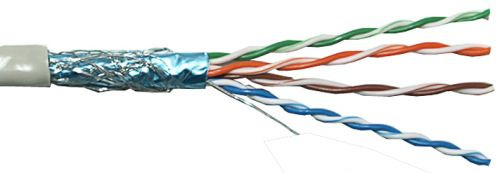 Кабель Neomax NM40001 (S/FTP, CAT.5E, PVC, 305 м, белый)