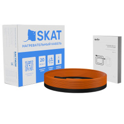 Кабель нагревательный Бастион SKAT HT-41-800 (4237) (4.7-6.7 м², 20 Вт/м, двухжильный, 41 м)