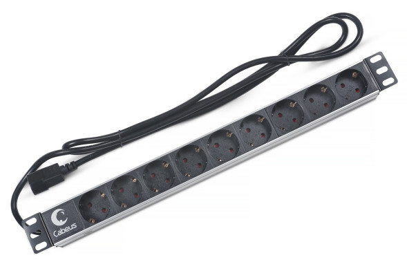 Блок распределения питания Cabeus PDU-9P-2IEC (7287c)