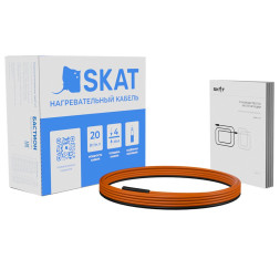 Кабель нагревательный Бастион SKAT HT-5-110 (4232) (0.65-1.1 м², 20 Вт/м, двухжильный, 5 м)