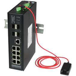 Коммутатор Osnovo SW-80804/ILS (port 90 W, 300 W)