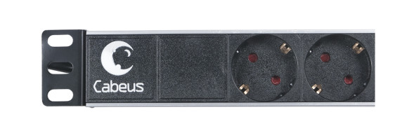 Блок распределения питания Cabeus PDU-6P-2IEC (7289c)