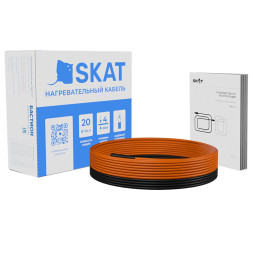 Кабель нагревательный Бастион SKAT HT-51-1000 (4238) (5.9-8.3 м², 20 Вт/м, двухжильный, 51 м)
