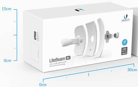 Точка доступа Ubiquiti LiteBeam 5AC-23