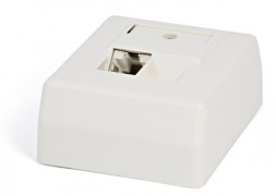 Розетка Hyperline SB-GTS1-8P8C-C6-SH-WH