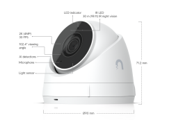 Комплект видеонаблюдения Ubiquiti UniFi NVR Instant Kit (UNVR-Instant-Kit) (NVR + 4 камеры G5 Turret Ultra + HDD 1 TB)