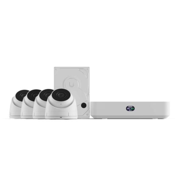 Комплект видеонаблюдения Ubiquiti UniFi NVR Instant Kit (UNVR-Instant-Kit) (NVR + 4 камеры G5 Turret Ultra + HDD 1 TB)