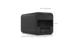 Сетевой накопитель Ubiquiti UniFi UNAS 2 (UNAS-2-B) (Black)