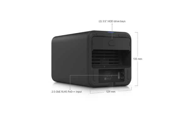 Сетевой накопитель Ubiquiti UniFi UNAS 2 (UNAS-2-B) (Black)