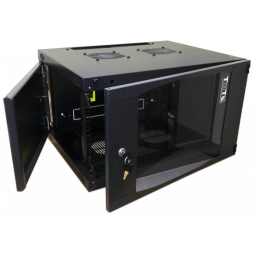 Шкаф телекоммуникационный Lanmaster TWT-CBWNG-6U-6X4-BK