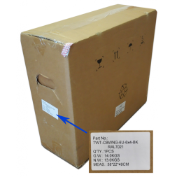 Шкаф телекоммуникационный Lanmaster TWT-CBWNG-6U-6X4-BK