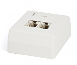 Розетка Hyperline SB-GTS2-8P8C-C5E-SH-WH