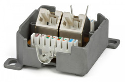 Розетка Hyperline SB-GTS2-8P8C-C5E-SH-WH